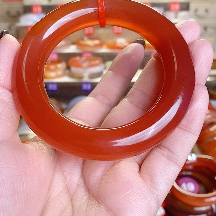 玛瑙/玉髓手镯未镶嵌暮**城