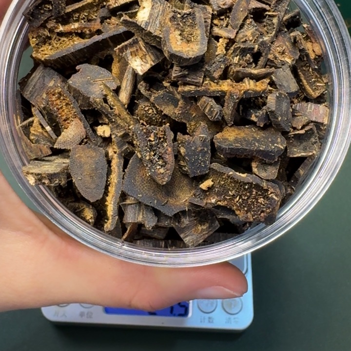 沉香手把件?****?海南乌身圆叶老料157克