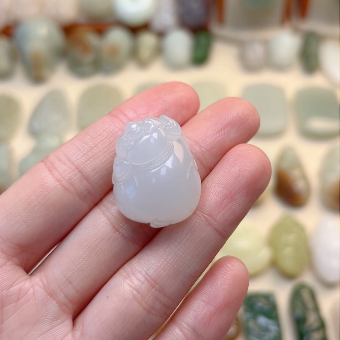 和田玉颈饰未镶嵌z*i