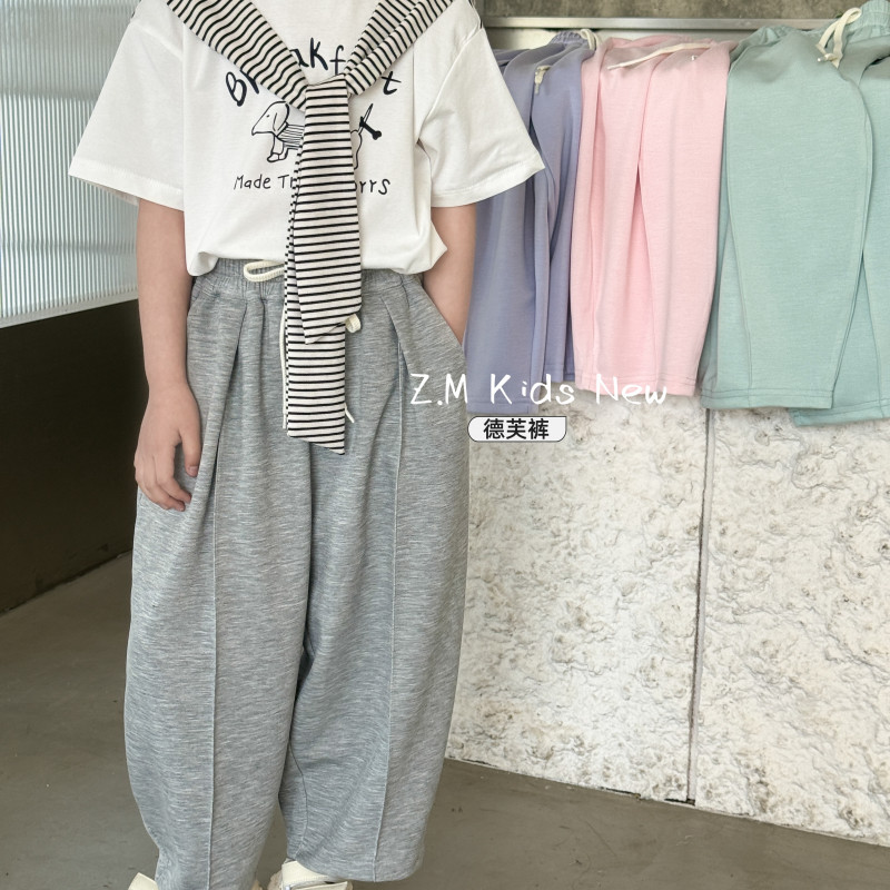 【德芙裤】2025夏季儿童超薄休闲裤丝滑防蚊裤男童女童卫裤N-65126