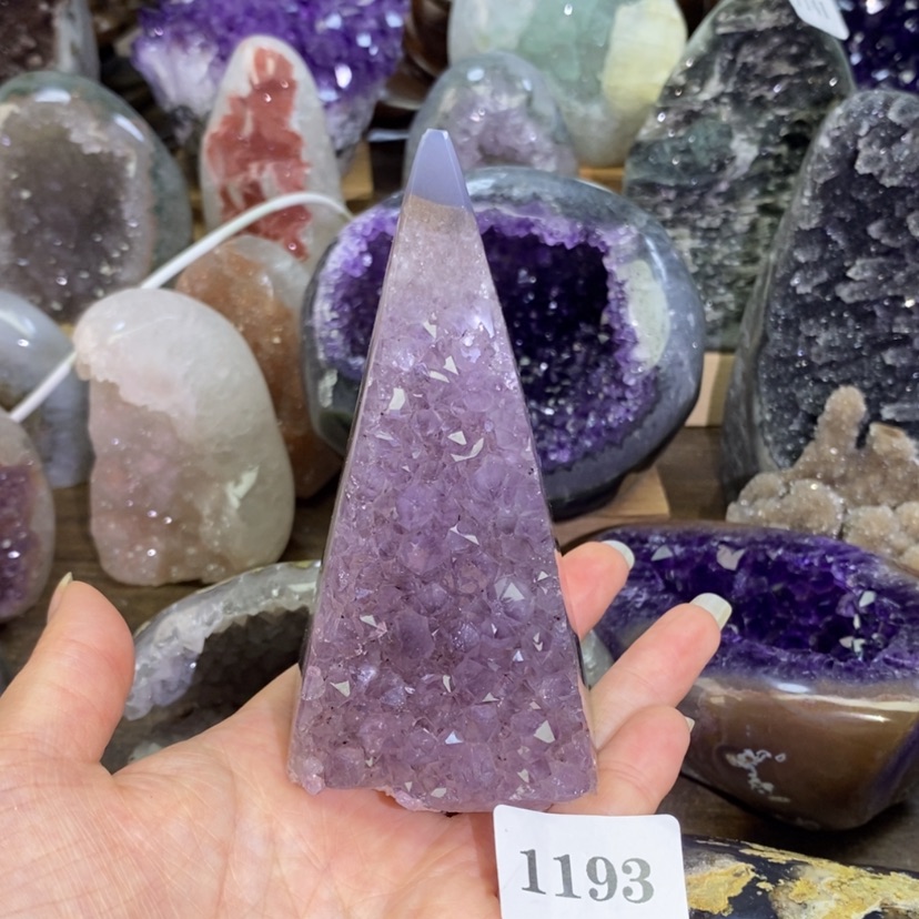 【闪购商品】未镶嵌大型摆件（非配饰）紫晶