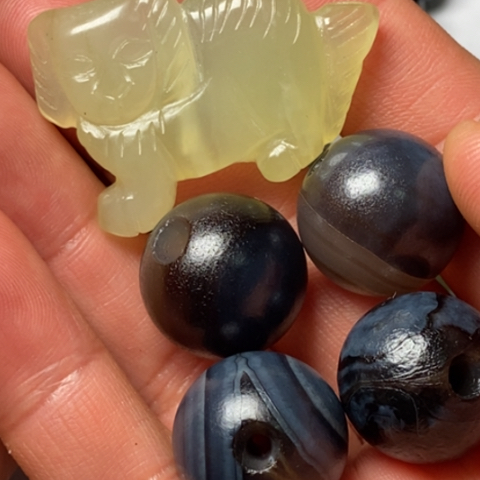 玛瑙/玉髓未镶嵌珠子