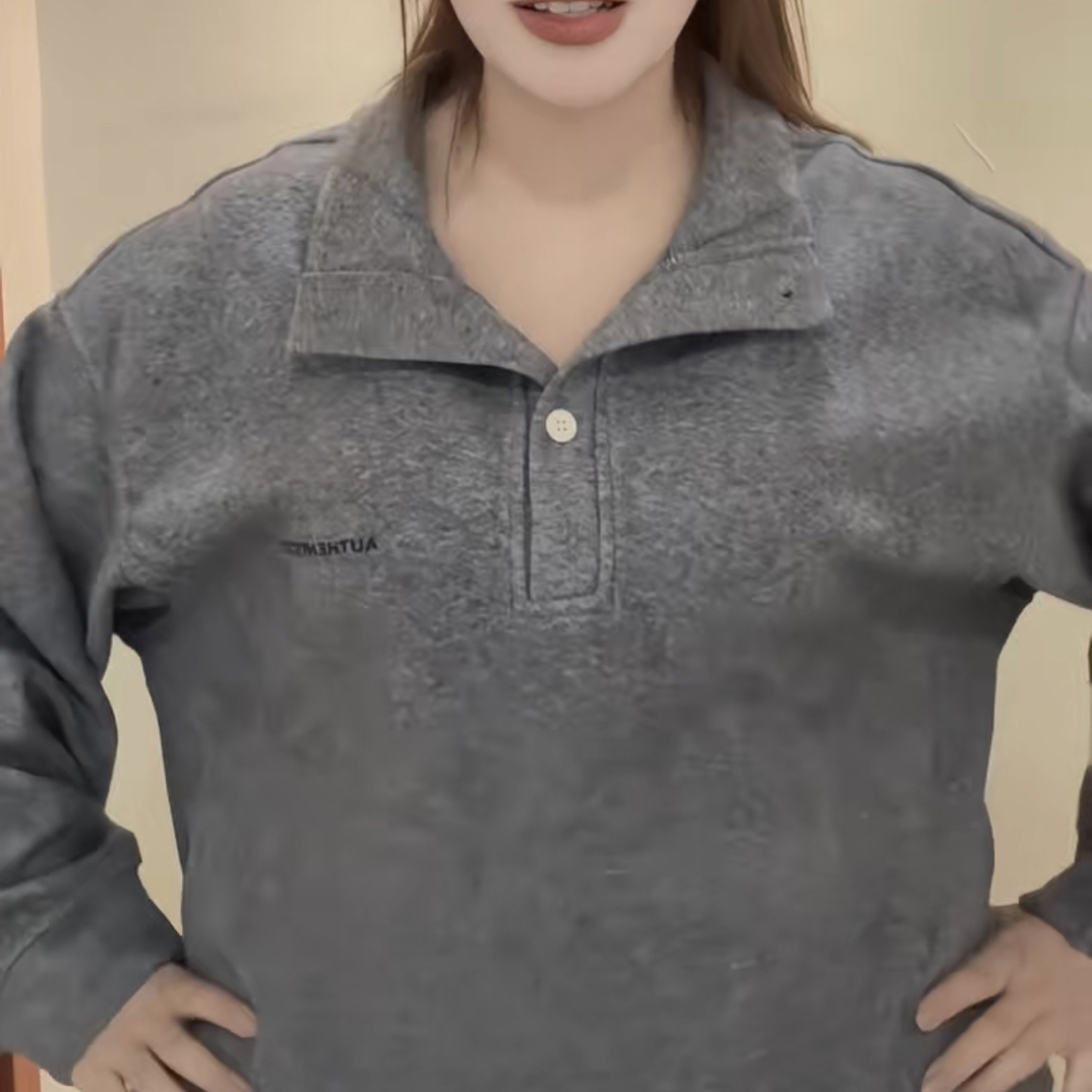 灰色大码上衣超好看