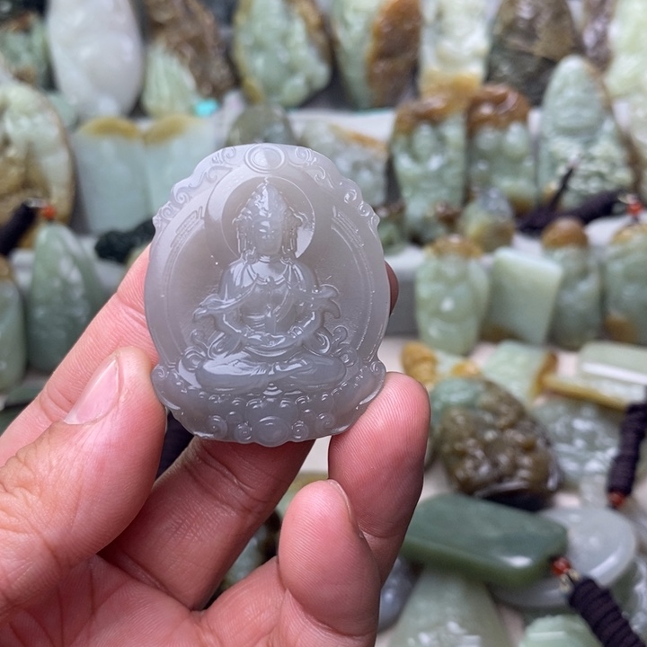 和田玉挂件未镶嵌