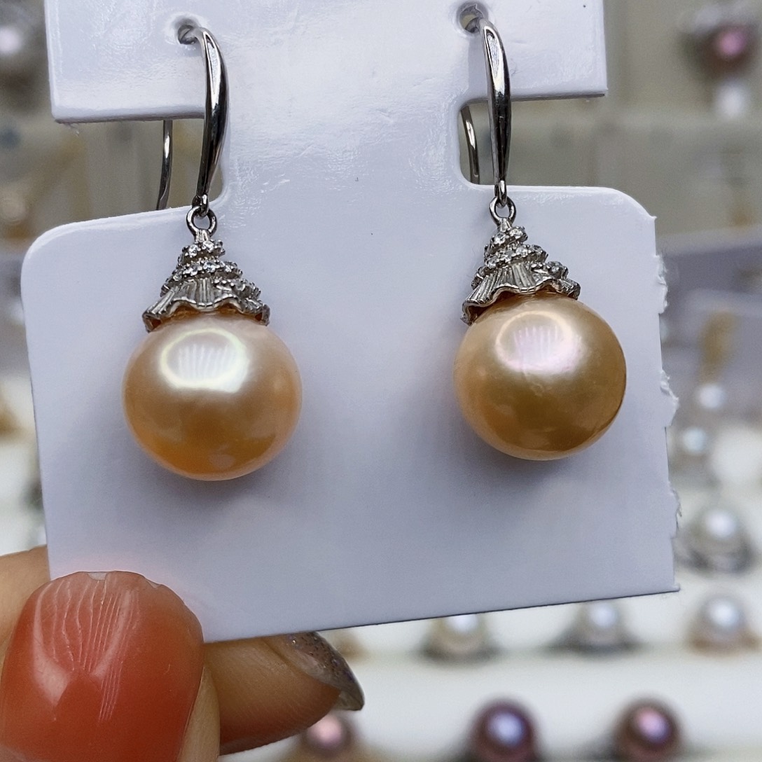 淡水珍珠颈饰银S925镶嵌