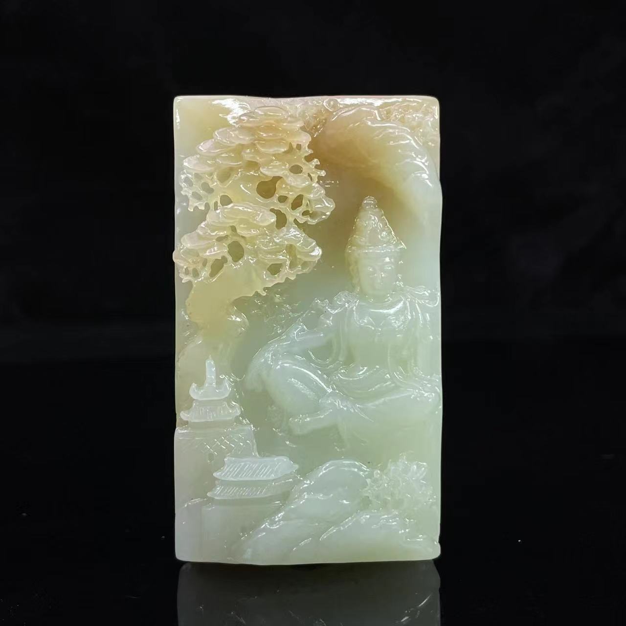 A125 和田玉吊坠 YS741010