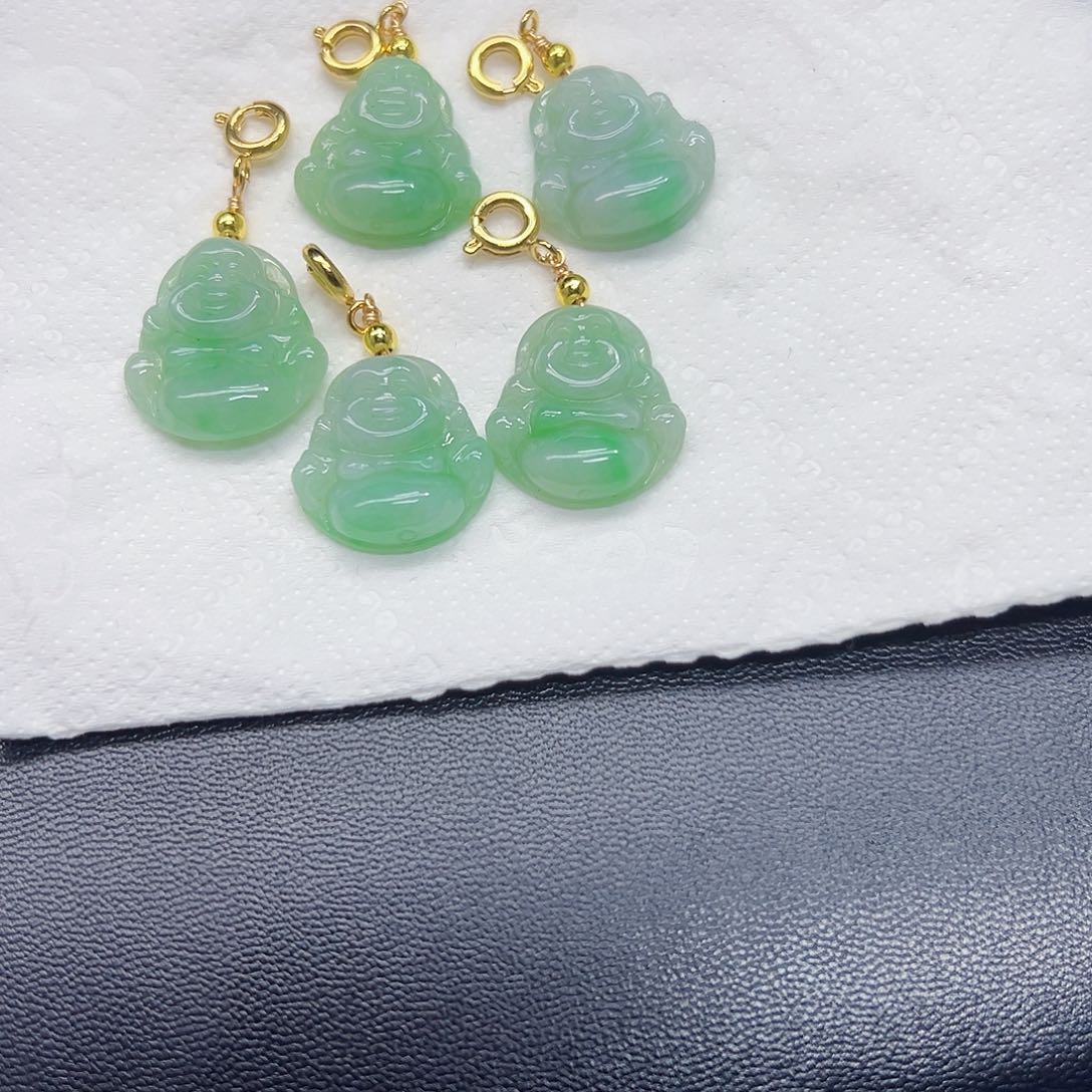 翡翠颈饰未镶嵌天然缅料A货一件