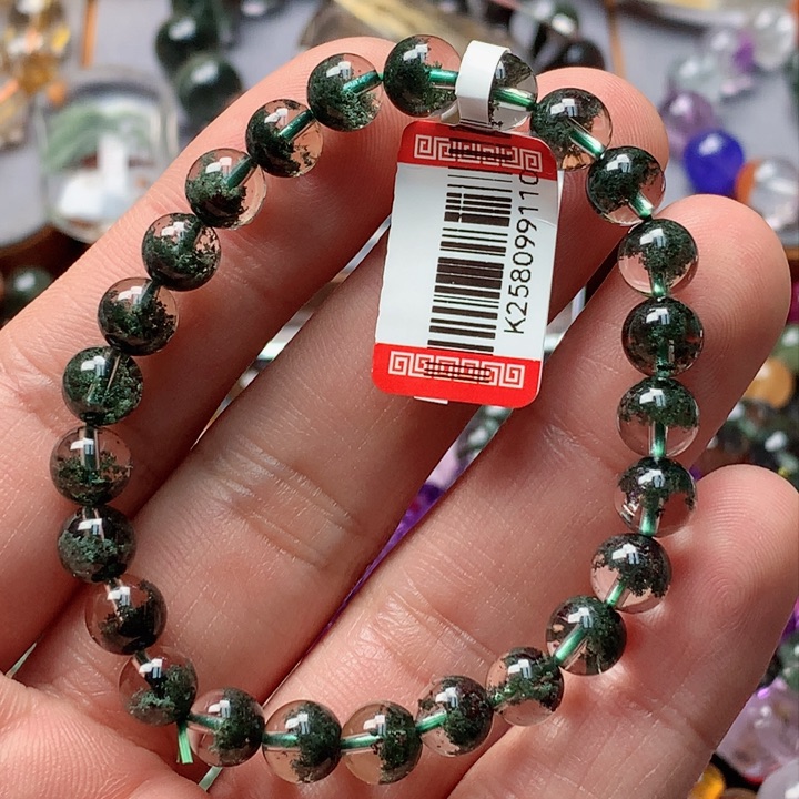 水晶手串未镶嵌天然