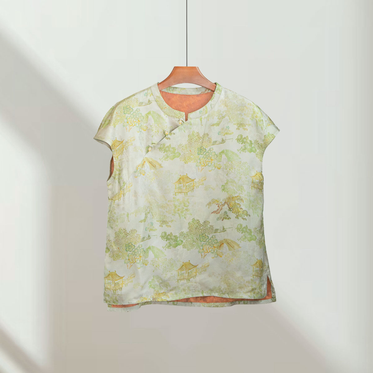 [葡萄]2025春夏季中式国风短袖2142