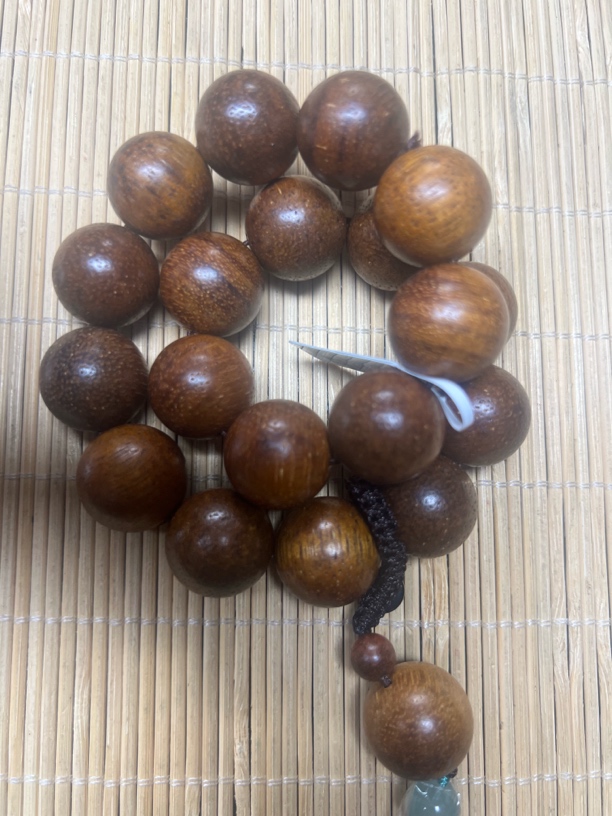 B419沉木圆珠手持