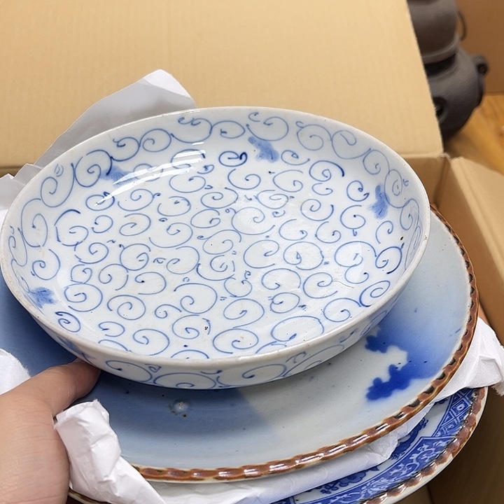 瓷片瓷器摆件工艺品摆件 
