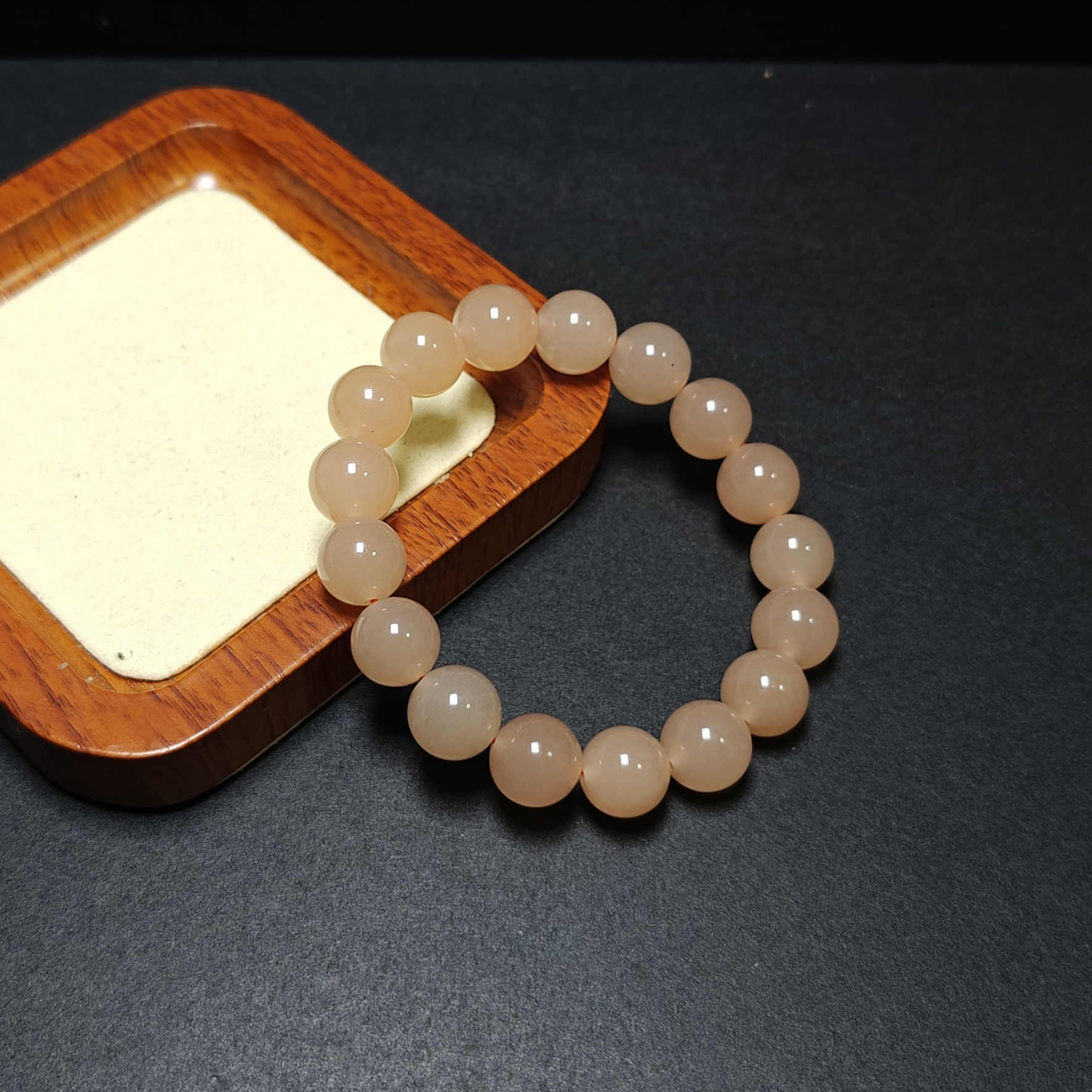 [停业清货]藕粉色12m手串-050-多样性发一