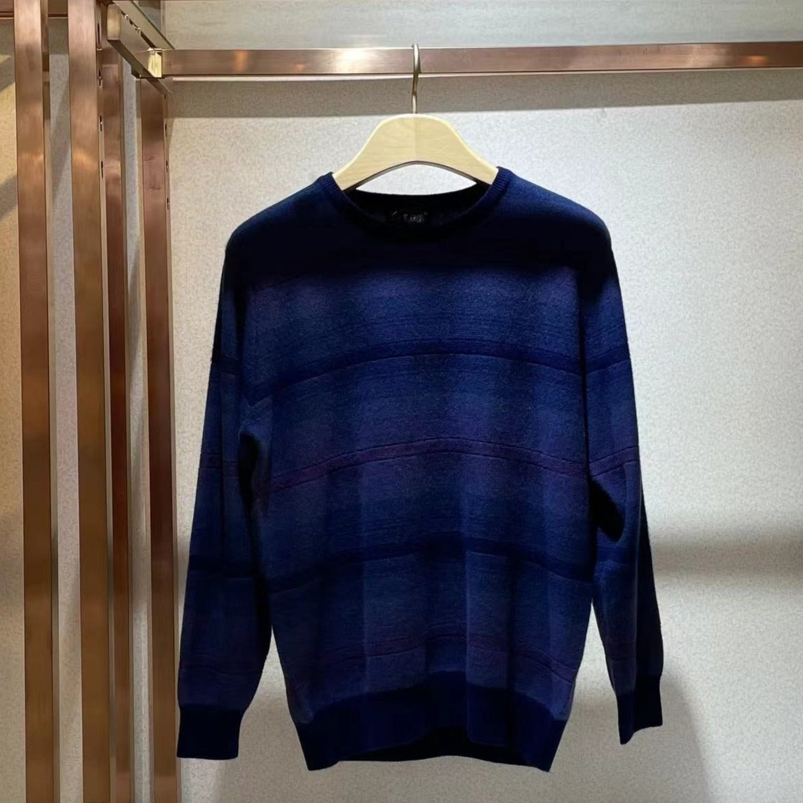 赛汗王秋冬新款时尚百搭羊绒男衫00544