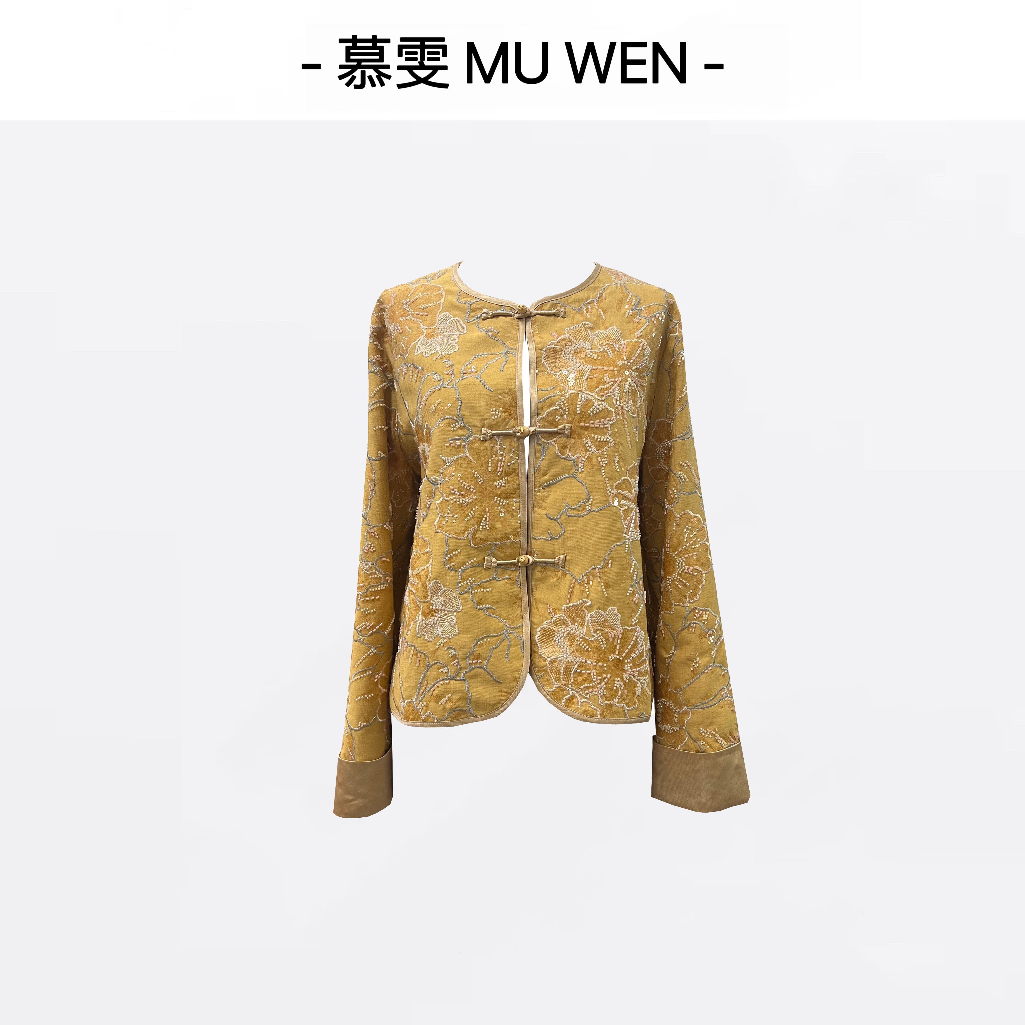 【松岭月】新中式早秋国风高定外套251466358