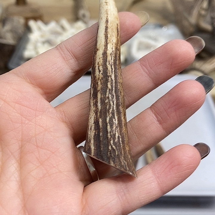 0***号中国大陆鹿角盘玩手把件