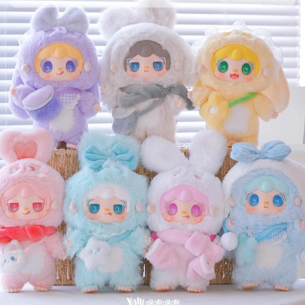 【2.5炸福福】YOOKI氧氧三代温暖小兔毛绒系列盲盒潮流手办公仔