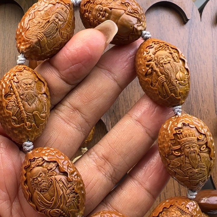 手串/手链橄榄核福禄寿禧财