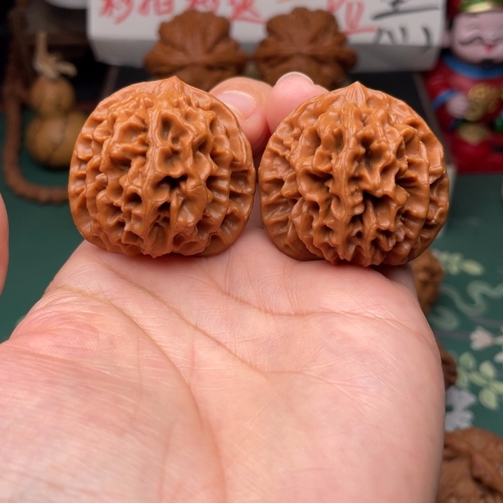 【闪购商品】把件文玩核桃老*部37秦闷肚39