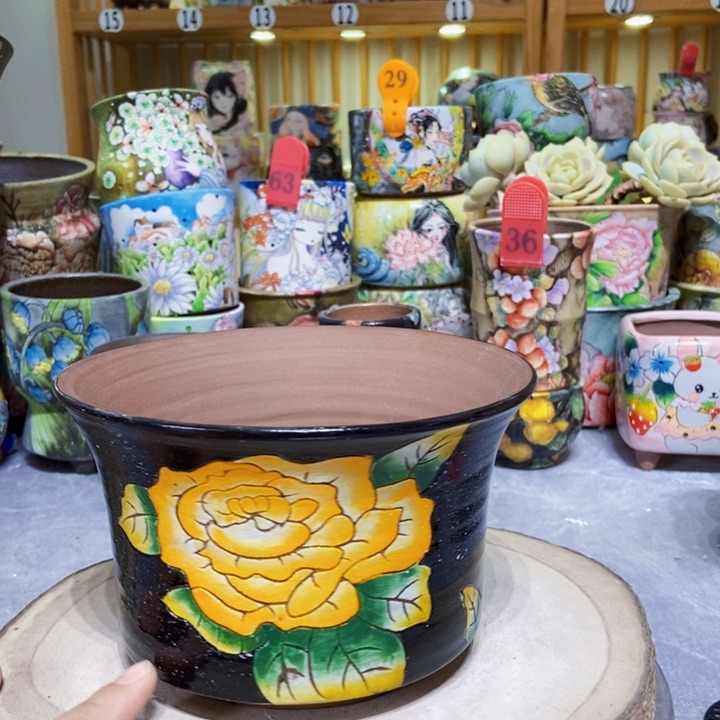 景德镇艺术手绘作品