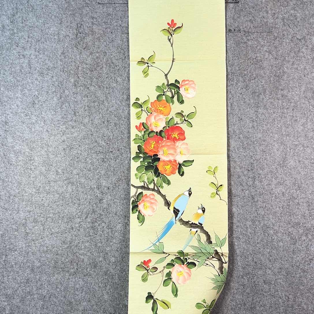 国画530 花鸟和蝴蝶都会成为我们