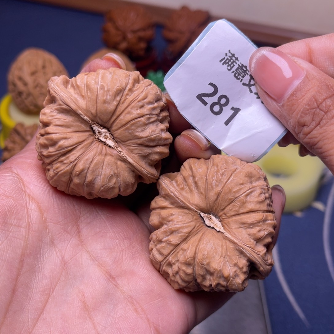 吊坠文玩核桃48全品南瓜281