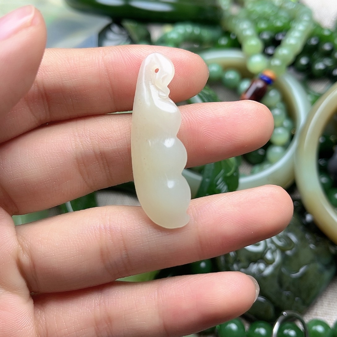 和田玉（白玉）未镶嵌颈饰