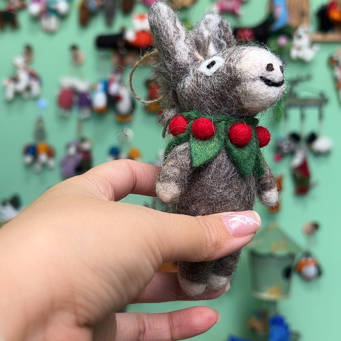 尼泊尔羊毛毡包挂