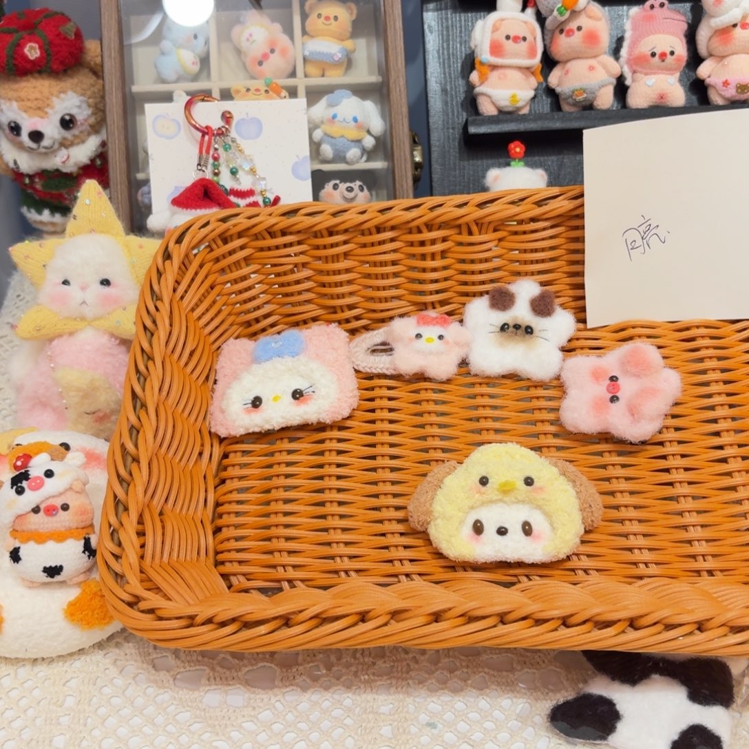 针织品发夹的哦哦哦