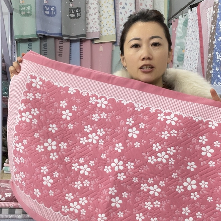 棉特价促销粉色雪花