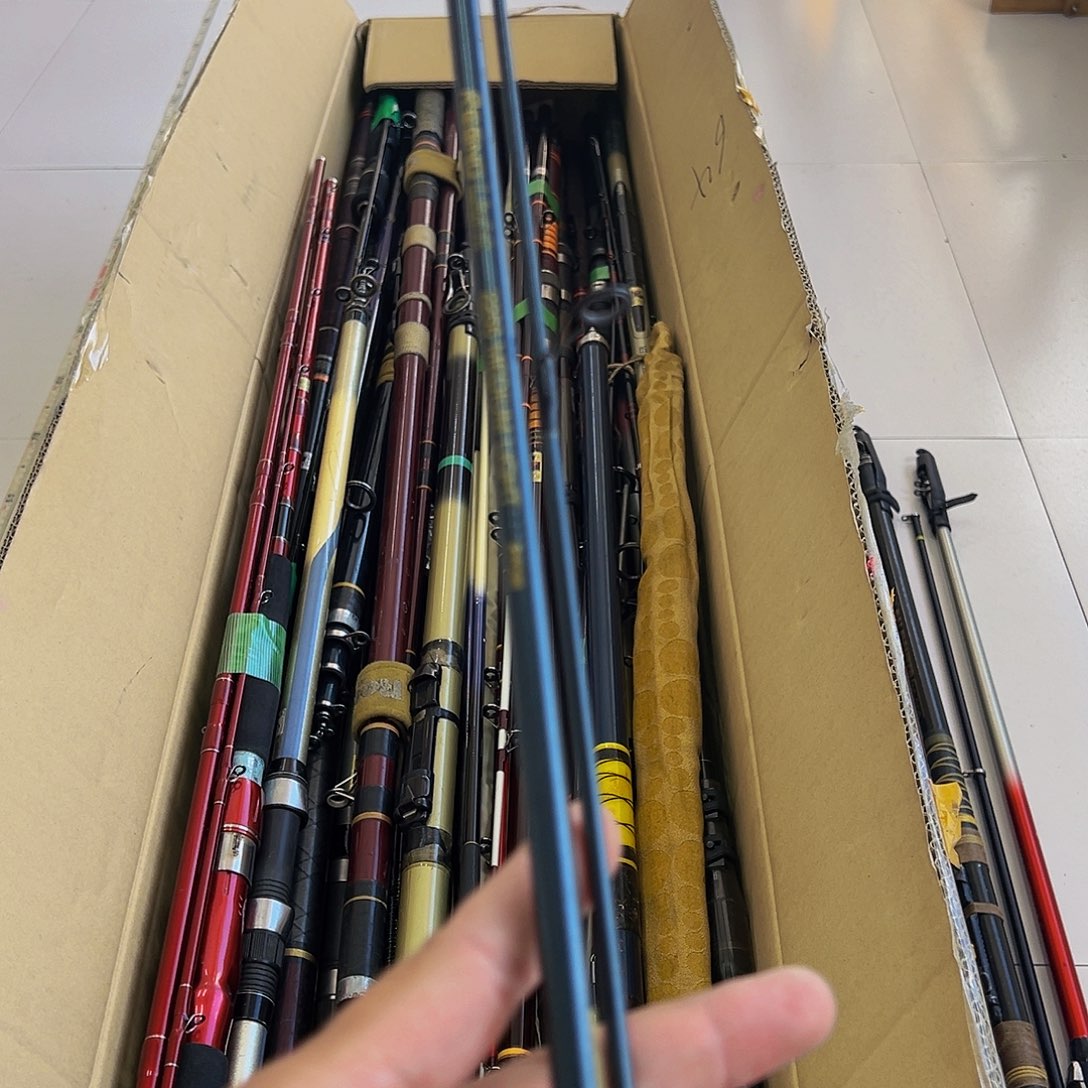 F*满溢中古渔具一物一图看好下单