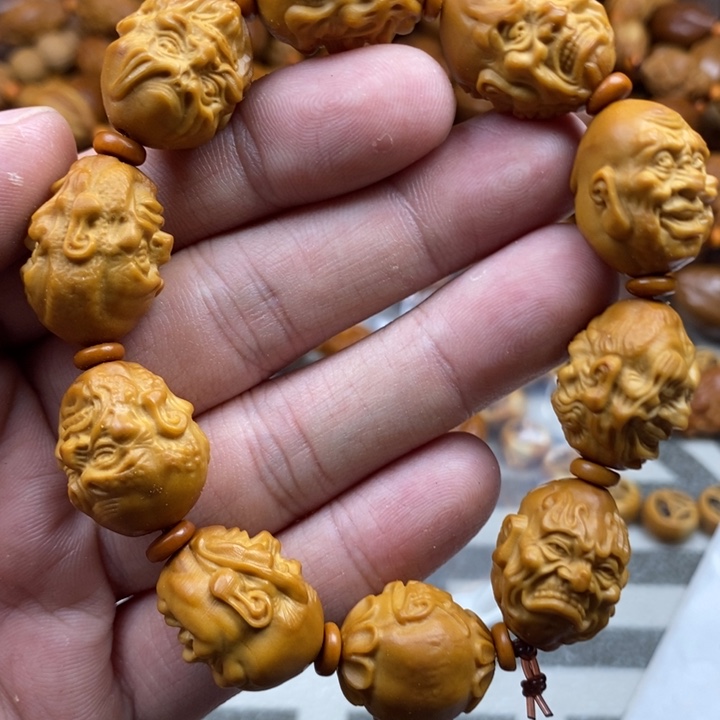 手串/手链橄榄核橄榄核雕工艺手串