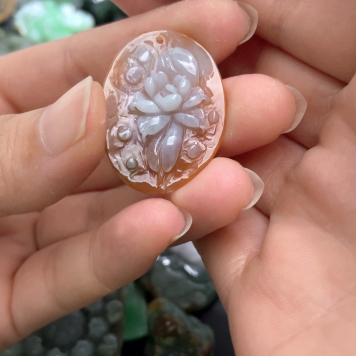 【闪购商品】翡翠颈饰未镶嵌冷**令天然翡翠