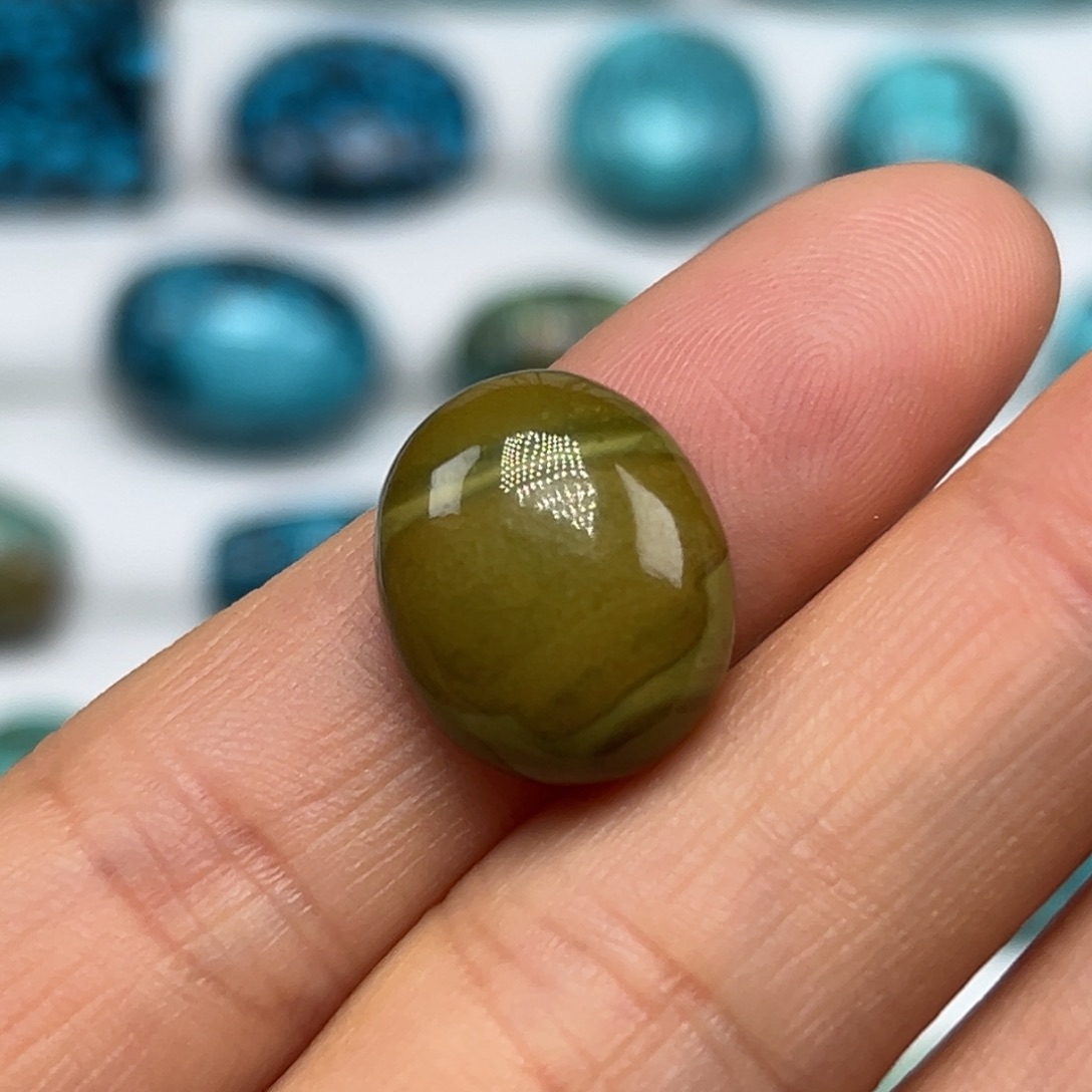 绿松石珠宝奇石未镶嵌