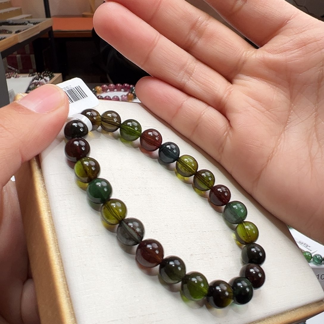 手串碧玺未镶嵌8mmmmmmmm