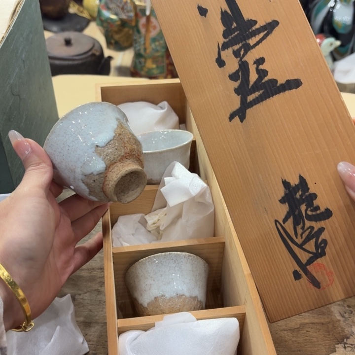 陶瓷古美术置物摆件