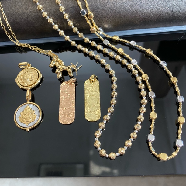 清/孤品/18k吊坠 项链