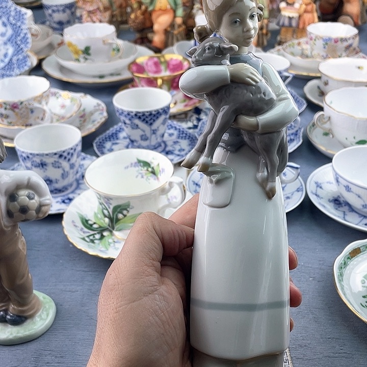 海外中古欧瓷小房子