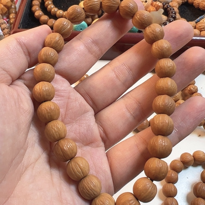 微瑕猴头聚宝盆手持单圈