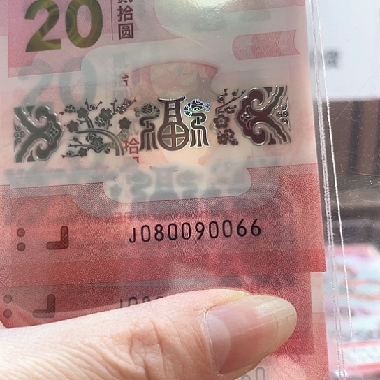 塑料小蛇钞080090066 圆圆 三对子 五龙珠