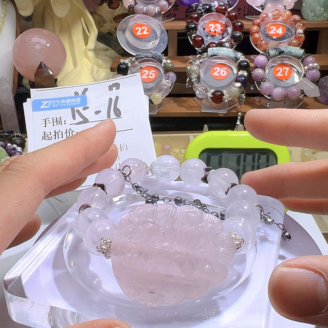 水晶手链未镶嵌水晶手链