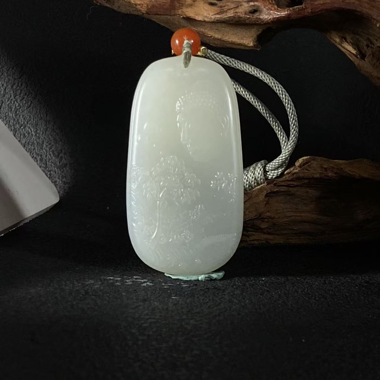 A666 和田玉吊坠  17A 8380417