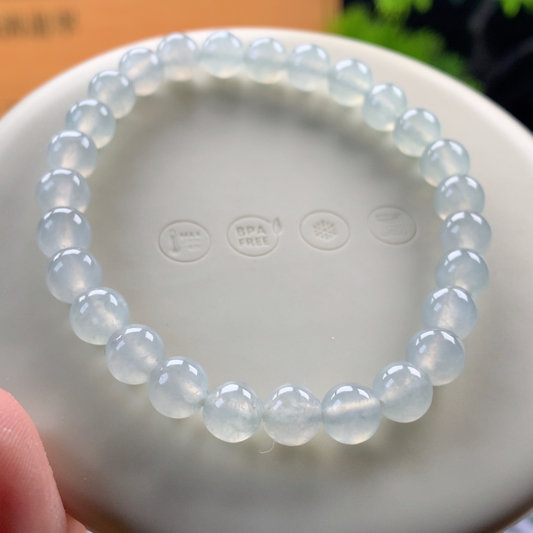 翡翠未镶嵌手链卡7