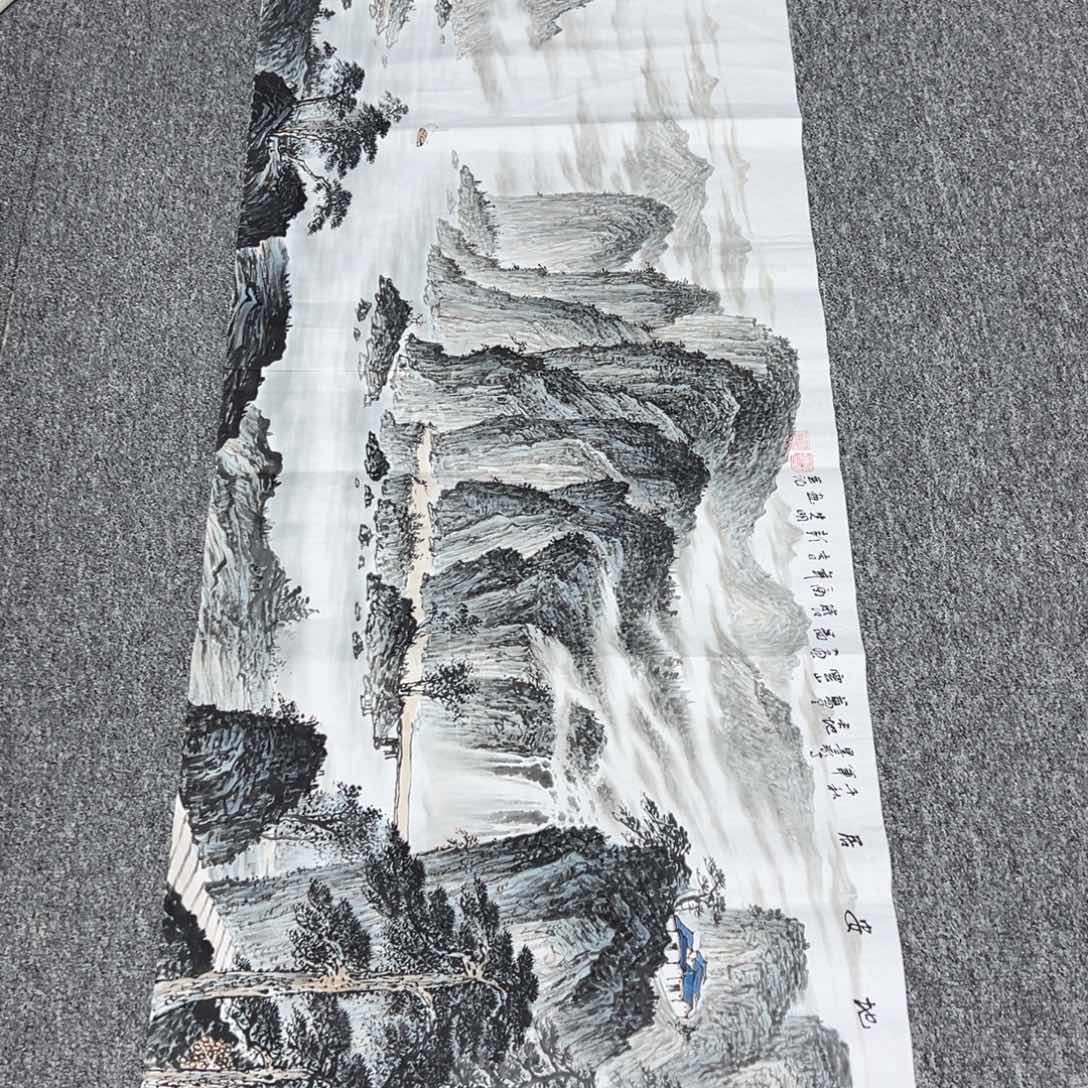 国画纯手绘字画宣纸