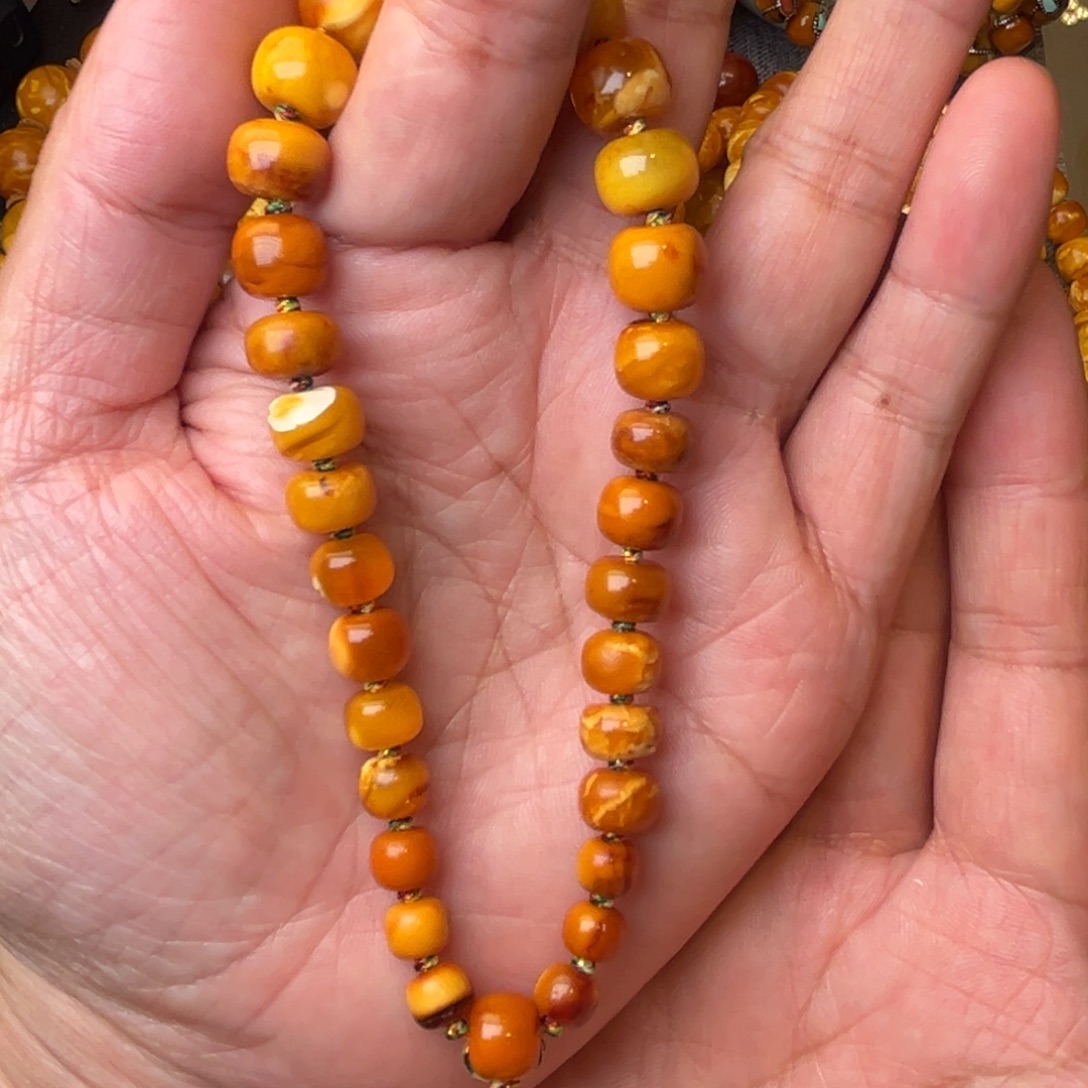 蜜蜡未镶嵌吊坠(不含链)