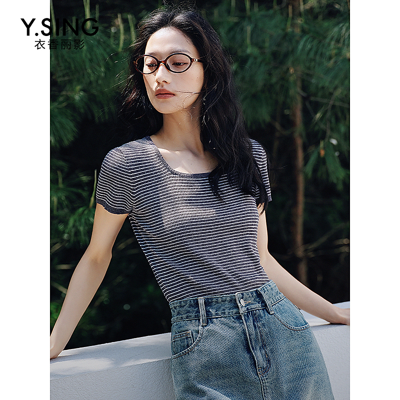 【陈大可专属】衣香丽影新款毛针织衫950519032