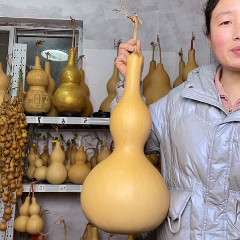 心**敌天然植物葫芦文玩