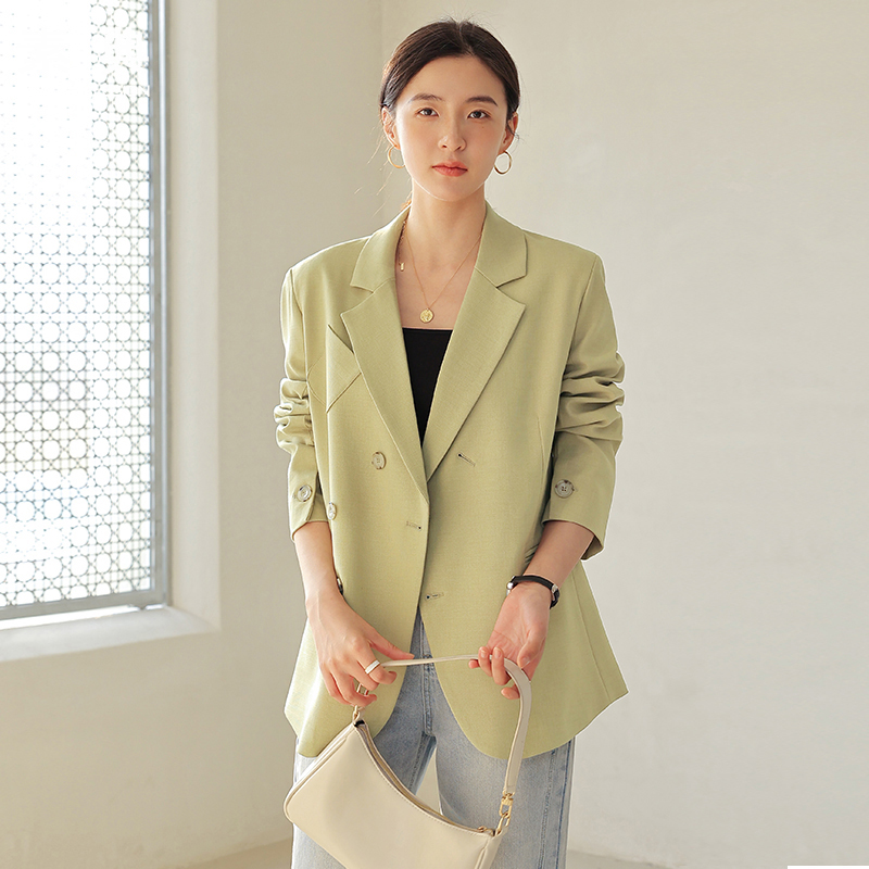 年终大促【843】西装外套女设计感小众高级感韩版宽松休闲西服