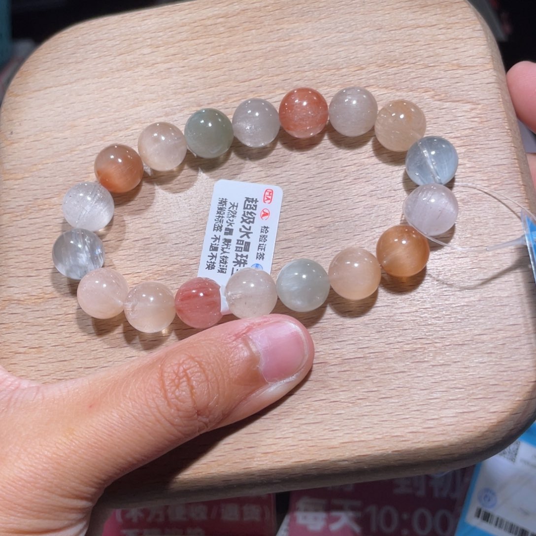 水晶手串未镶嵌76号多样性发货一AA 11+