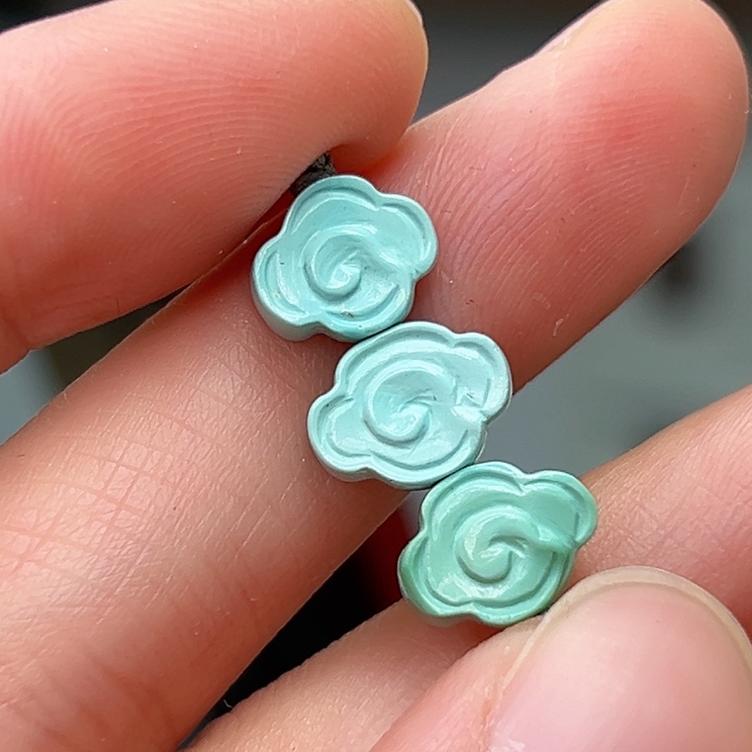 绿松石珠宝奇石未镶嵌