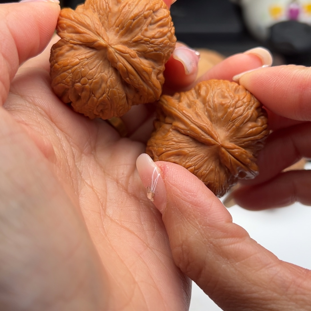 文玩核桃把件元宝42